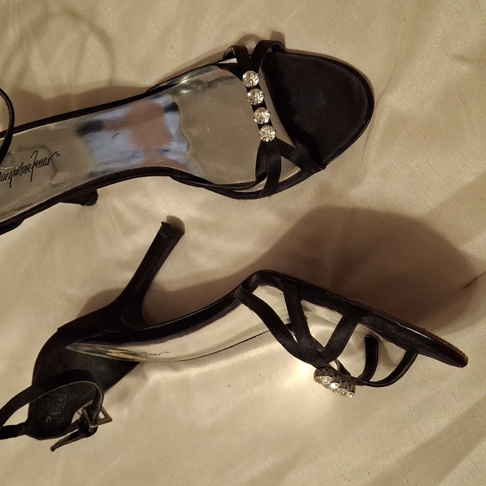 Black 3" heels